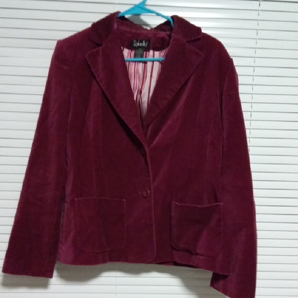 Rafaella Deep Red Women's Blazer